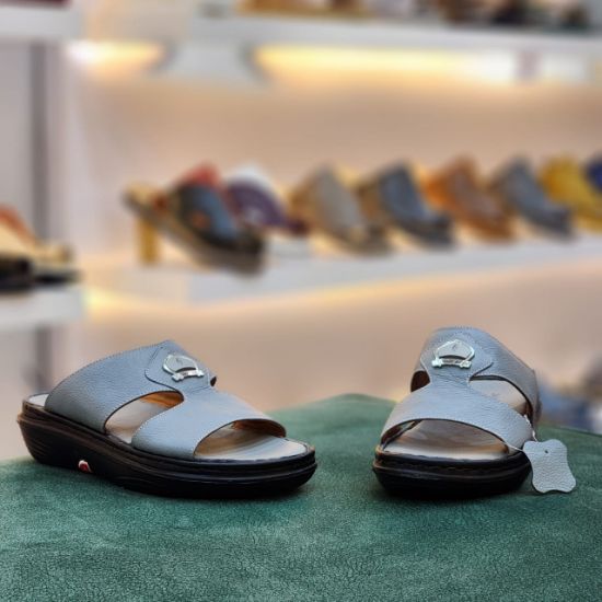 صورة حذاء تميمي جلد طبيعي مديل ت27